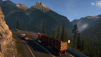 American Truck Simulator впервые выйдет за пределы США: показаны города Британской Колумбии