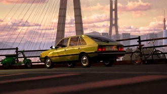 FSO Polonez появится в JDM: Japanese Drift Master в качестве бесплатного дополнения